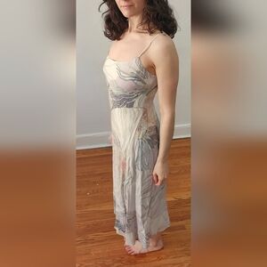 Wilfred Aritzia Midi Dress With Side Slit